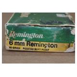 13 Remington 6mm Rem 80 Gr PSP Ammo 13 Remington 6mm Rem 80 Gr PSP Ammo