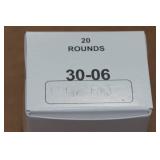 20 .30-06 Sprg 124 Gr FMJ Ammo 20 .30-06 Sprg 124 Gr FMJ Ammo