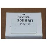 20 .303 British 150 Gr SP Ammo 20 .303 British 150 Gr SP Ammo