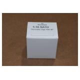 30 5.56 NATO 55 Gr Hornady FMJ BT Ammo 30 5.56 NATO 55 Gr Hornady FMJ BT Ammo