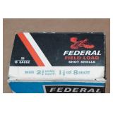 25 Federal Field Load 16 Gauge 2-3/4" 8 Shot Shotshells 25 Federal Field Load 16 Gauge 2-3/4" 8 Shot Shotshells