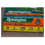 10 Remington Hevi-Shot 20 Gauge 3" Nitro Magnum 6 Shot Shotshells 10 Remington Hevi-Shot 20 Gauge 3" Nitro Magnum 6 Shot Shotshells