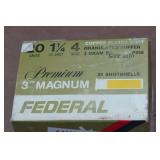 25 Federal Premium 20 Gauge 3" Magnum 4 Shot Shotshells 25 Federal Premium 20 Gauge 3" Magnum 4 Shot Shotshells