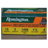 10 Remington Hevi-Shot 12 Gauge 3" Nitro Magnum 6 Shot Shotshells 10 Remington Hevi-Shot 12 Gauge 3" Nitro Magnum 6 Shot Shotshells