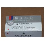 25 Federal Field & Range 12 Gauge 2-3/4" 7.5 Shot Shotshells 25 Federal Field & Range 12 Gauge 2-3/4" 7.5 Shot Shotshells