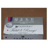 25 Federal Field & Range 12 Gauge 2-3/4" 7.5 Shot Shotshells 25 Federal Field & Range 12 Gauge 2-3/4" 7.5 Shot Shotshells
