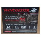 10 Winchester Long Beard XR 12 Gauge 3-1/2" Lead 4 Shot Shotshells 10 Winchester Long Beard XR 12 Gauge 3-1/2" Lead 4 Shot Shotshells