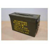 Vintage Military 7.62mm Ammo Can