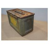 Vintage Military 50 Cal Ammo Can