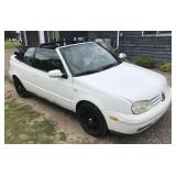 2001 Volkswagen Cabrio GL Convertible