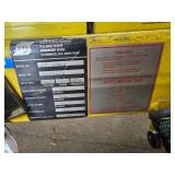 ESAB CXA Gas Pattern Torch Table