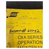 ESAB CXA Gas Pattern Torch Table