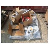 Pallet of Electrical Switches & Hydraulic Fittings