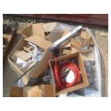 Pallet of Electrical Switches & Hydraulic Fittings