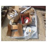 Pallet of Electrical Switches & Hydraulic Fittings