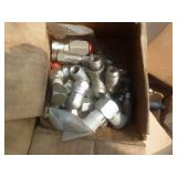 Pallet of Electrical Switches & Hydraulic Fittings
