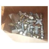 Pallet of Electrical Switches & Hydraulic Fittings