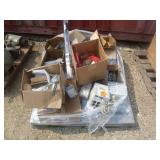 Pallet of Electrical Switches & Hydraulic Fittings
