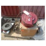 Harris Gas Torch Hose Reels & Rock Island Vice