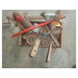 Oversized Socket Set & Hydraulic Jacks