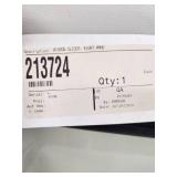 Window Slider Right Hand with Mounting Hardware 44x21 Inches