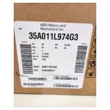 Baldor Reliance Super-E Industrial Motor 1HP .75KW 230/460V