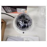 Lot of 2 Wisenet HD+ Analog HD Vandal Dome Cameras HCV-7070RA with Accessories