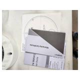 Lot of 2 Wisenet HD+ Analog HD Vandal Dome Cameras HCV-7070RA with Accessories