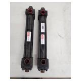Pair of Vickers Hydro-Line Hydraulic Cylinders N5C-1.5X10-N 3000 PSI