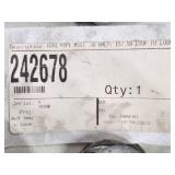 Set of 7 Wire Rope Assy .38 Galv 157.50 Inch Loop to Loop