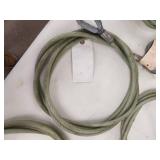 Set of 7 Wire Rope Assy .38 Galv 157.50 Inch Loop to Loop