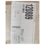 Lot of 27 Allegis 6-5601 ZN Locking Rod Holders, Chrome-Plated Steel