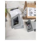 Lot of Hoffman Conduit Fittings and AB 855H Range C Sounder