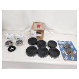 Industrial Lot: Magnaloy Coupling Model 500 Hubs, 6in Qwik Caps, Viking Pump 3-46A Rebuild Kit