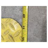 Set of 3 Diamond Plate Industrial Anti-Fatigue Mats 59x35 Inches