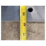 Set of 3 Matrox Grey Poly Panels 1/2 x 48 x 96 Inch Industrial Sheets