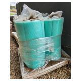 Pallet of 4 Paint Pockets Green Overspray Arrestor Rolls 48 in x 60 ft