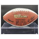 Autographed NFL Football by Cincinnati Bengals Quarterback Great "Boomer Esiason" No COA