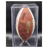 Autographed NFL Football by Cincinnati Bengals Quarterback Great "Boomer Esiason" No COA