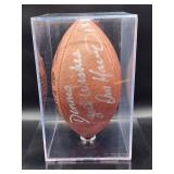 Autographed NFL Football by Miami Dolphins Quarterback HOF Great "Dan Marino" No COA