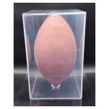 Autographed NFL Football by Minnesota Vikings HOF Great "Cris Carter" No COA