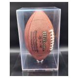 Autographed NFL Football by Minnesota Vikings HOF Great "Cris Carter" No COA