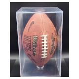 Autographed NFL Football by Minnesota Vikings HOF Great "Cris Carter" No COA