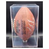 Autographed NFL Football by Minnesota Vikings HOF Great "Cris Carter" No COA