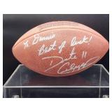 Autographed NFL Football by Minnesota Vikings Quarterback Great "Daunte Culpepper" No COA