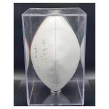 Autographed NFL Football by Cincinnati Running Back Great "Archie Griffin" No COA