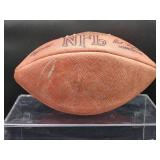 Autographed NFL Football by Minnesota Vikings HOF Great "Cris Carter" No COA