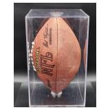 Autographed NFL Football by Minnesota Vikings HOF Great "Cris Carter" No COA