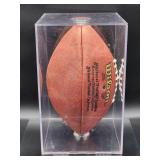 Autographed NFL Football by Minnesota Vikings HOF Great "Cris Carter" No COA