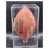 Autographed NFL Football by Minnesota Vikings Quarterback Great "Randle Cunningham" No COA